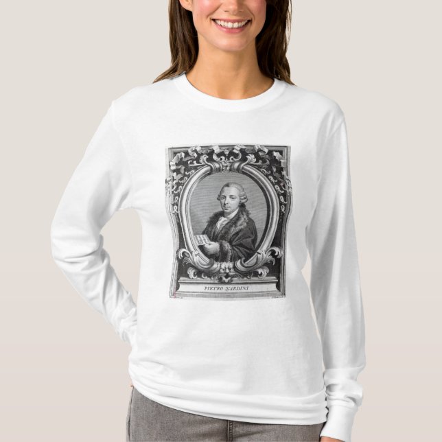 Camiseta Pietro Nardini, grabado por G. Batta Cechi (Anverso)