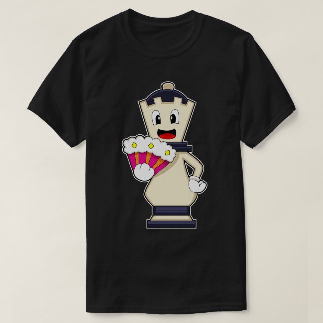Camiseta Pieza de ajedrez (Diseño del anverso)