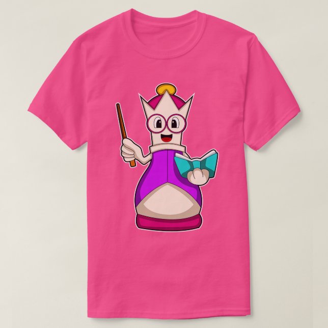 Camiseta Pieza de ajedrez 2 (Diseño del anverso)