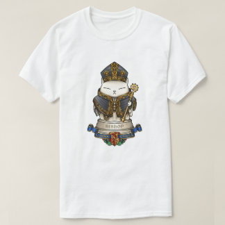 Camiseta Pieza de ajedrez alfil de gato real