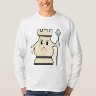 Camiseta Pieza de ajedrez arrollada por el ajedrez.PNG