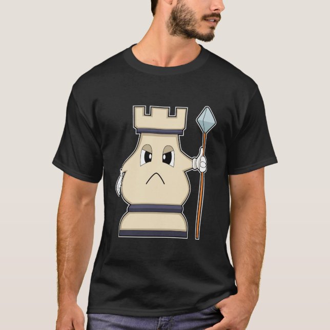 Camiseta Pieza de ajedrez arrollada por el ajedrez.PNG (Anverso)