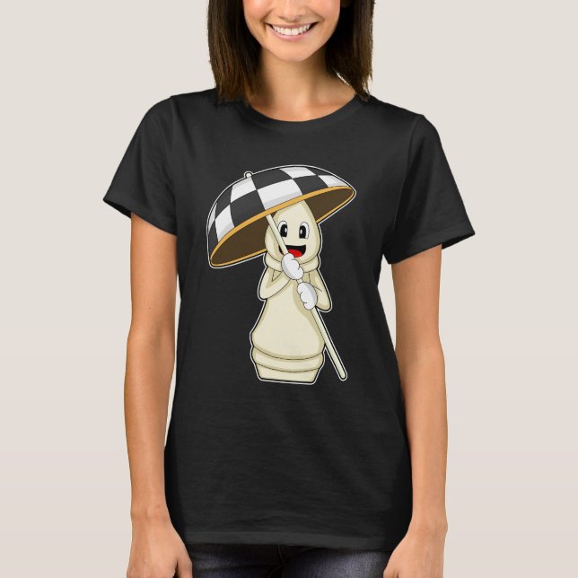 Camiseta Pieza de ajedrez Bishop Chess (Anverso)