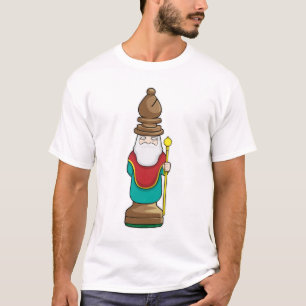 Camiseta Pieza de ajedrez Bishop Chess