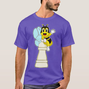 Camiseta Pieza de ajedrez Pawn Bee Chess