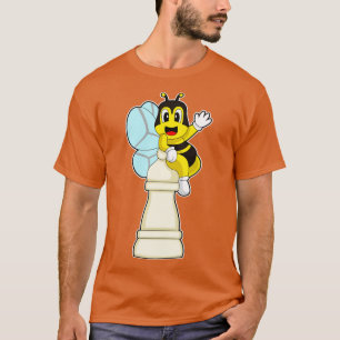 Camiseta Pieza de ajedrez Pawn Bee Chess