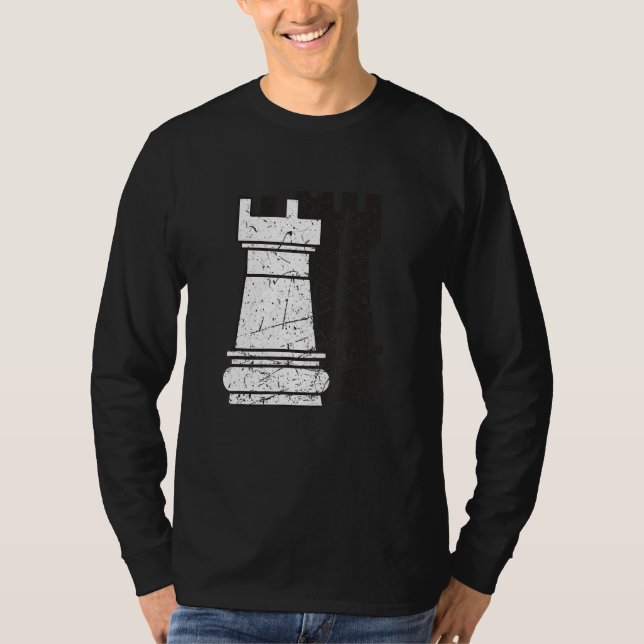 Camiseta Pieza de ajedrez profesional de Guay Rook Gr (Anverso)