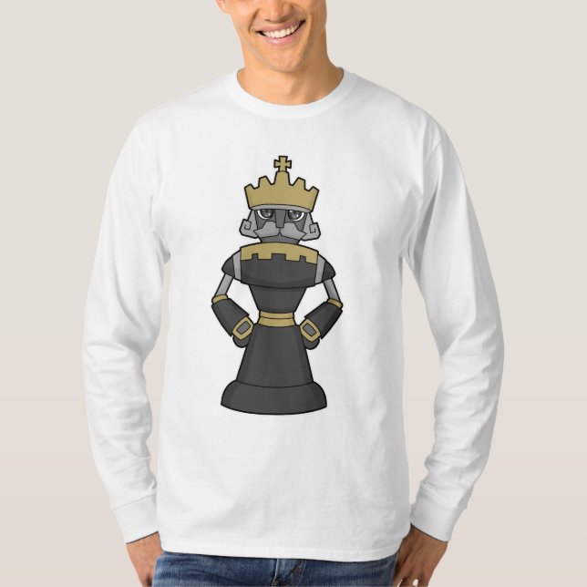 Camiseta Pieza de ajedrez Rey Ajedrez (Anverso)