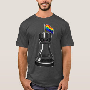 Camiseta Pieza de ajedrez Robow Rainbow Chess
