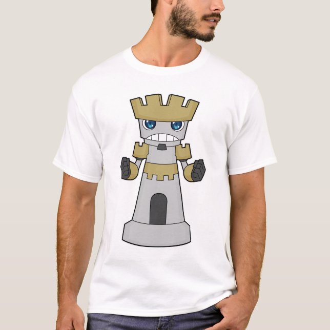 Camiseta Pieza de ajedrez Rook Chess (Anverso)