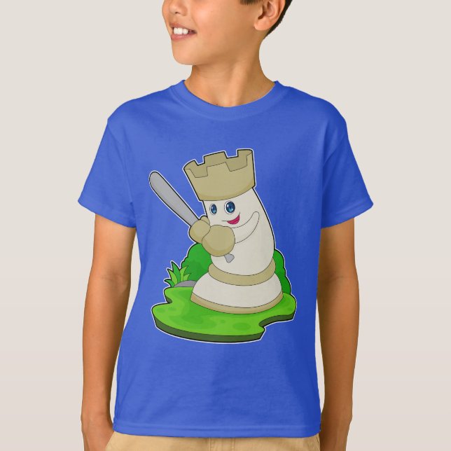 Camiseta Pieza de ajedrez Rook Chess (Anverso)