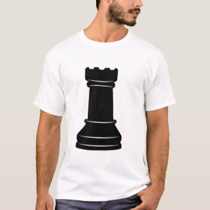 Camiseta Pieza de Ajedrez Torre Halloween