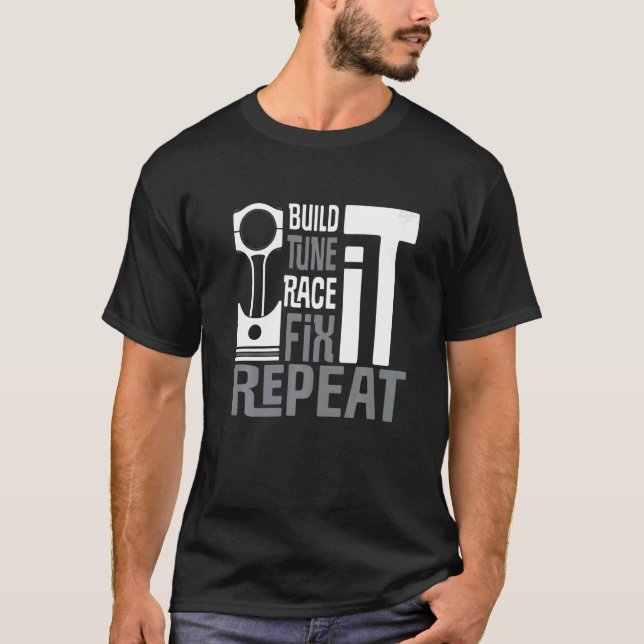 Camiseta Pieza de ajuste de ajuste de ajuste de velocidad d (Anverso)