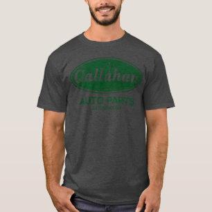 Camiseta pieza de automóvil vintage callahan