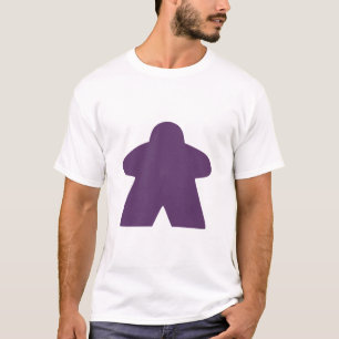 Camiseta Pieza de juego de mesa de morado