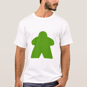 Camiseta Pieza de juego de tablero de piel verde
