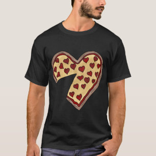 Camiseta Pieza de mi corazón - Coordinando Pizza Valentine