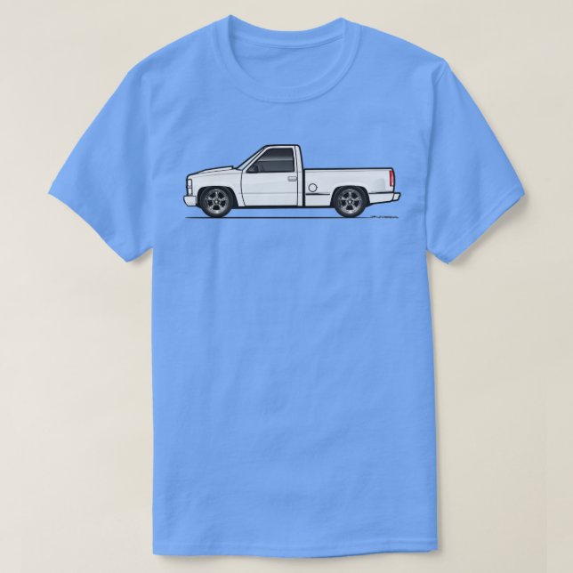 Camiseta Pieza de OBS blanca (Diseño del anverso)