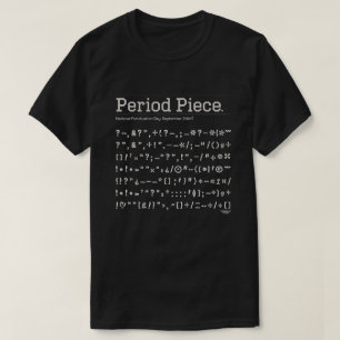 Camiseta Pieza de periodo