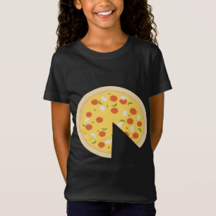 Camiseta Pieza De Pizza Falta Padre Hijo Divertido
