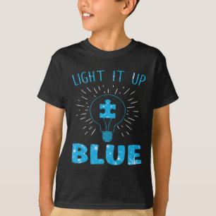 Camiseta Pieza de rompecabezas de concientización sobre el