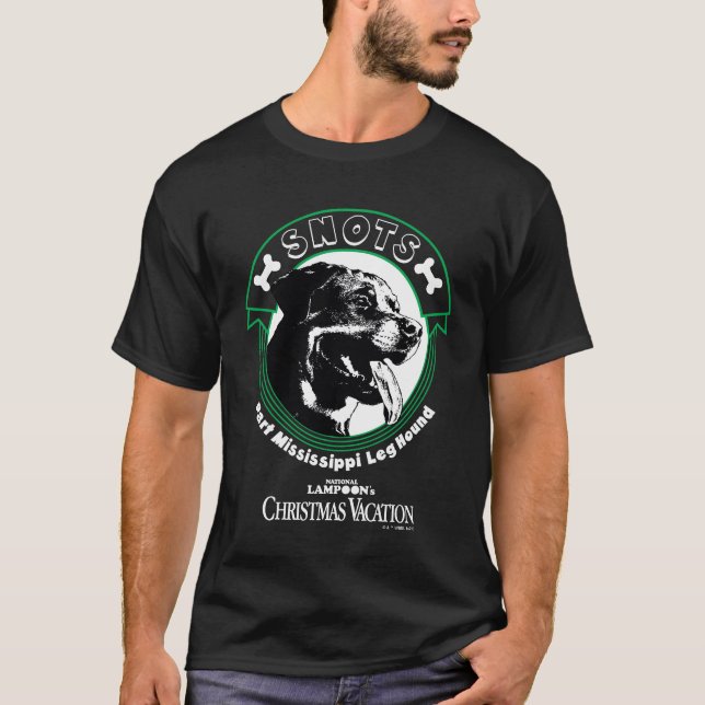 Camiseta Pieza de Snots Mississippi Leg Hound (Anverso)