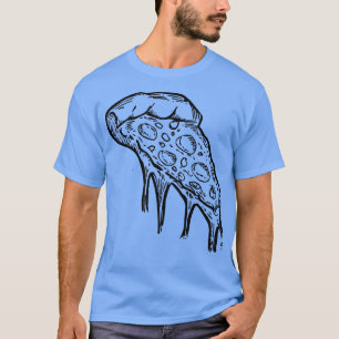 Camiseta Pieza Gooey De Pizza