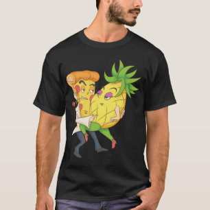 Camiseta Pieza italiana divertida de amor a piña de Guay Pi