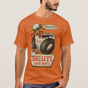 Camiseta Piezas automáticas de las estanterías de la tienda