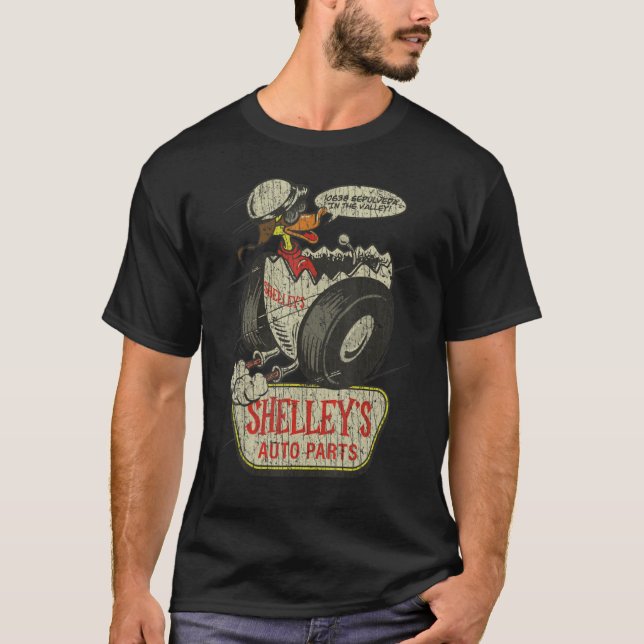 Camiseta Piezas automáticas de Shelley 1966 (Anverso)