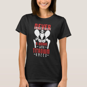Camiseta Piezas biónicas posteriores al mercado Rodilla y r