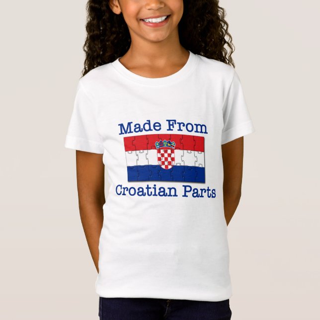 Camiseta Piezas croatas (Anverso)
