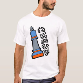 Camiseta piezas de ajedrez