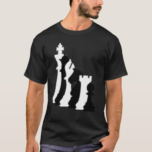 Camiseta Piezas De Ajedrez Orgullosas Por Cada Jugador De A