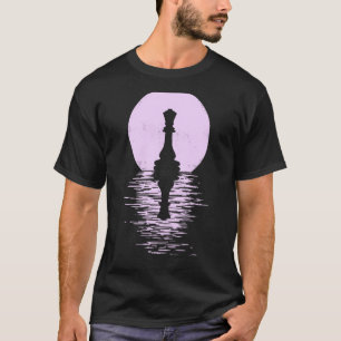 Camiseta Piezas de ajedrez Rey Reina Caballo hombres del Cl