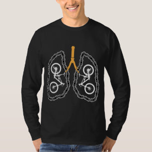 Camiseta Piezas de bicicleta Anatomía Ciclismo Ciclismo