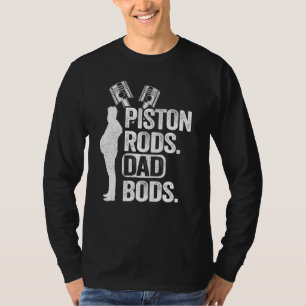 Camiseta Piezas De Coches De Carrera De Garaje Mecánico Pis
