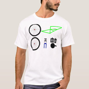Camiseta Piezas de la bici