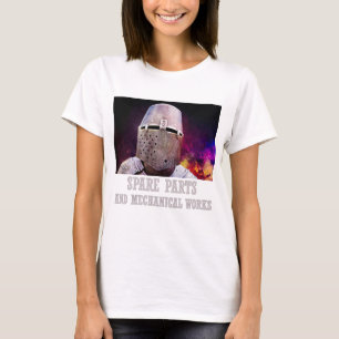 Camiseta Piezas de repuesto y trabajos mecánicos