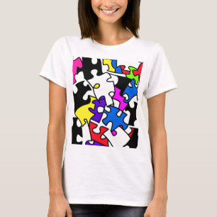 Camiseta Piezas de rompecabezas