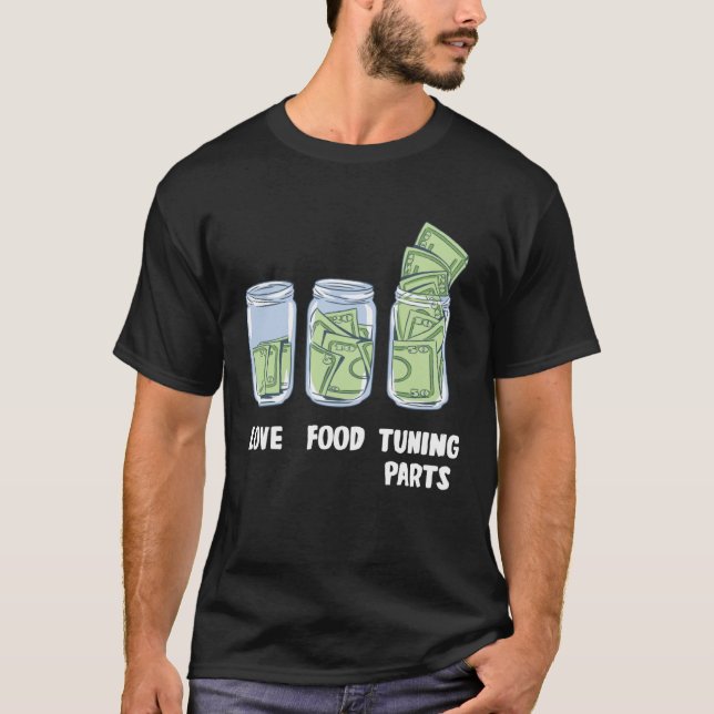 Camiseta Piezas divertidas de ajuste Dinero Banco Pullover  (Anverso)