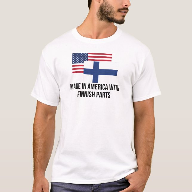 Camiseta Piezas finlandesas (Anverso)