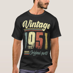Camiseta Piezas originales de la cosecha de 1951