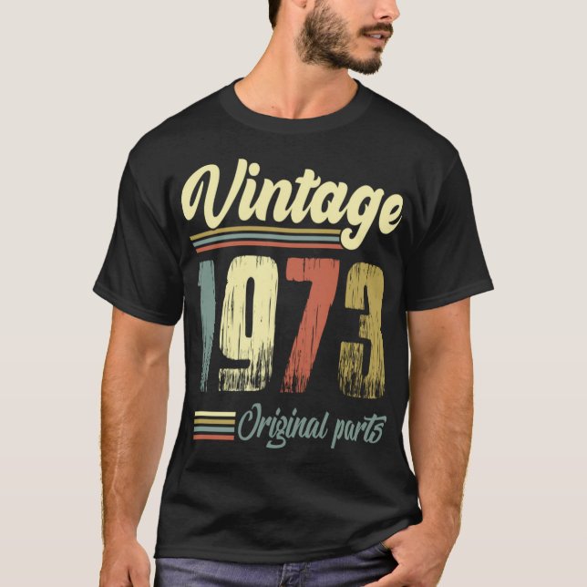 Camiseta Piezas originales de la cosecha de 1973 (Anverso)