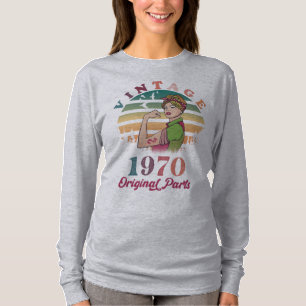 Camiseta Piezas originales vintage 1970