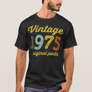 Camiseta Piezas originales Vintage 1975