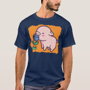 Camiseta Pig Art I Cartoon Pig I Cute Pig I Kids Pig Premiu