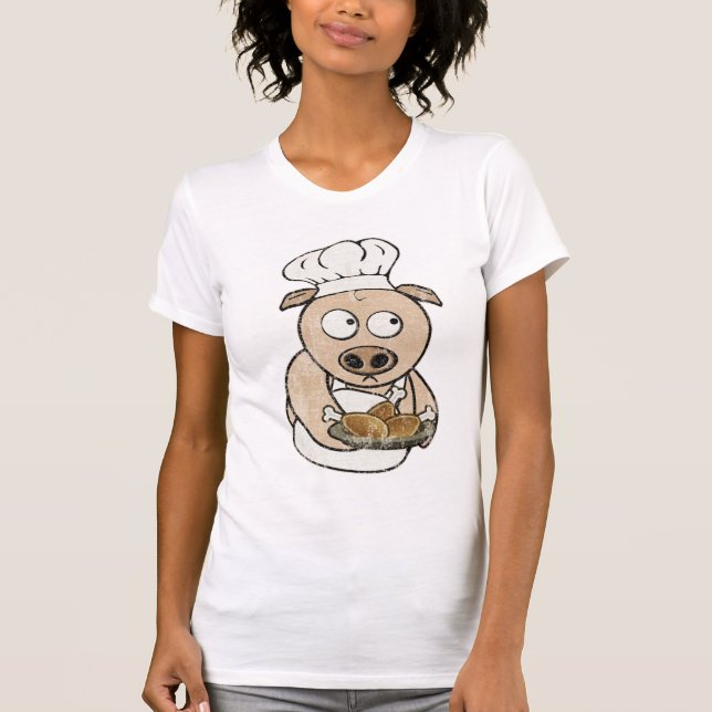 Camiseta Pig Chef (Anverso)
