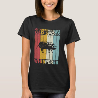 Camiseta Pig Dad Mom Whisperer - Vintage Gloucestershire Ol