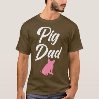 Camiseta Pig Dad Pig Owner Pig Farmer Pig Padres Premium
